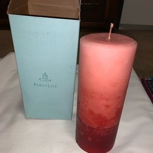 PARTYLITE ISLAND NECTAR PILLAR CANDLE